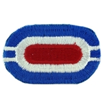 Oval, 2nd Battalion, 187th Infantry Regiment, A-6-38, Old Type, Cut Edge