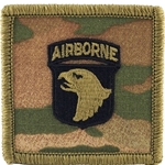 1 New Airborne Beret Flashes  and  Background Trimmings (Ovals)