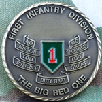 Division Command Sergeant Major , 1st Infantry Division, Big Red One