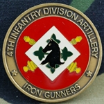 4th Infantry Division, Ivy Division, Division Artillery DIVARTY