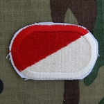 Oval, 1st Squadron (Airborne), 17th Cavalry Regiment, Type 2, Cut Edge