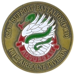 626th Support Battalion (FWD) "Assurgam", Bronze, 1 1/2"