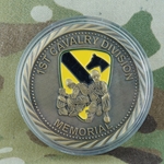 1st Cavalry Division, Memorial, Bronze, Type 1