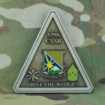 129th Combat Sustainment Support Battalion "Drive the Wedge", #710, Type 8