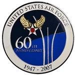 60th Anniversary, United States Air Force, 1947-2007, Type 1