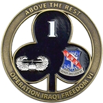 TF-1st Brigade Combat Team, 327th Infantry Regiment "Bastogne"(♣), Type 1