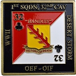 1st Squadron, 32nd Cavalry Regiment “Bandits” (♣), Type 1