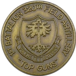 1st Battalion, 320th Field Artillery Regiment "Top Guns" (♥), Type 3