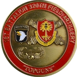 1st Battalion, 320th Field Artillery Regiment "Top Guns" (♥), Type 6