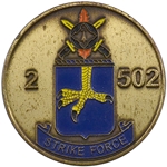 2nd Battalion, 502nd Infantry Regiment "Strike Force" (♥), Type 2