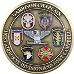 Garrison Chaplain, 101st Airborne Division and Fort Campbell, Type 1