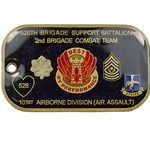 526th Brigade Support Battalion, "Strike Support", Commander / CSM, Type 4