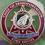 Chief of Transportation, Fort Eustis, Type 1