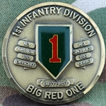 Assistant Division Commander, For Excellence, 1st Infantry Division, Big Red One, Type 1