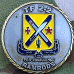 TF, 2nd Battalion, 2nd Infantry Regiment ("Ramrods"), 1st Infantry Division, Type 1
