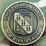 Bravo Battery, 5th Battalion, 5th Air Defense Artillery Regiment, Type 2