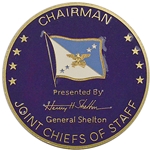 Chairman, Joint Chiefs of Staff, 14th General Henry Hugh Shelton, Type 1