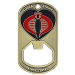 Cobra Company, 1st Battalion, 502nd Infantry Regiment "Cobra Strike" (♥), 1 3/8" X 2 1/2"
