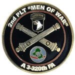 A, 3rd Battalion, 320th Field Artillery Regiment "Men Of War", 1 15/16"