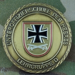 Unteroffizerschule Des Heeres, Lehrgruppe D  - NCO School of the Army, Teaching Group D, Type 1