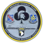1st Brigade Special Troops Battalion, 1st Brigade Combat Team”(♣), 2 7/16"