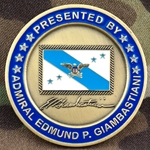7th Vice Chairman of the Joint Chiefs of Staff, Admiral Edmund P. Giambastiani Jr., Type 1