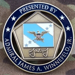 9th Vice Chairman of the Joint Chiefs of Staff, Admiral James A. Winnefeld Jr., Type 1