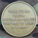 Vice Chief of Staff of the U.S. Army, General J.H. Binford Peay III, Type 1