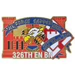 Task Force Sapper Eagle, 326th Brigade Engineer Battalion, 3 5/16" X 1 15/16"