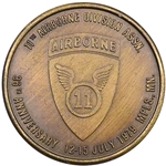 11th Airborne Division Association, 36th Anniversary, Type 1