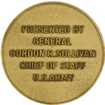 Chief of Staff of the Army , 32nd General Gordon R. Sullivan, Type 3