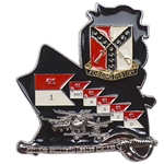 1st Squadron, 61st Cavalry Regiment, "Currahee Cav"(♠), Type 3