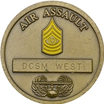 101st Airborne Division (Air Assault), Division Command Sergeant Major, DCSM West, Type 2
