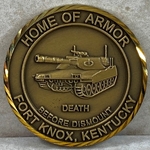 Fort Knox, Kentucky, Home of Armor / Cavalry, Type 1