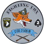 C Company, 2nd Battalion, 506th Infantry Regiment "Fighting Fox"(♠), Type 1