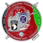 Regional Command East, Afghanistan 2013-2014