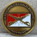 2nd Squadron, 17th Cavalry Regiment "Out Front"