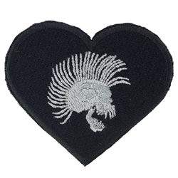 Helmet Patch, 2nd Brigade Combat Team, 101st Airborne Division, 502nd Infantry, Black Type 1