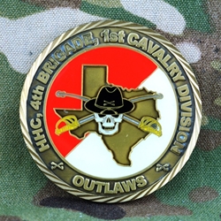 HHC, 4th Brigade, 1st Cavalry Division, Outlaws, Type 1