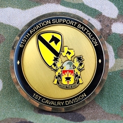 615th Aviation Support Battalion, "Cold Steel", 1st Cavalry Division, Type 2