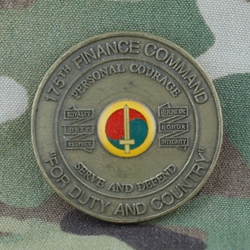 175th Finance Command, Type 1