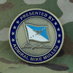 Chairman, Joint Chiefs of Staff, 17th Admiral Michael (Mike) Mullen, Type 2