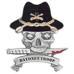 Bayonet Troop, 1st Squadron, 61st Cavalry Regiment, "Currahee Cav"(♠)