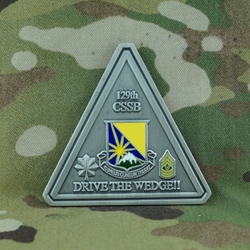 129th Combat Sustainment Support Battalion "Drive the Wedge", Type 9