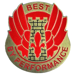 526th Brigade Support Battalion, "Strike Support", Commander / CSM, 2 15/16" X 2 1/8"