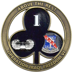 TF-1st Brigade Combat Team, 327th Infantry Regiment "Bastogne"(♣), Type 1