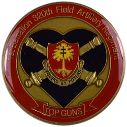 1st Battalion, 320th Field Artillery Regiment "Top Guns" (♥), Type 5