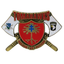 Tomahawks, 4th Battalion, 320th Field Artillery Regiment "Guns Of Glory", Type 9