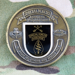 5th Special Forces Group (Airborne), CIB/ The Professionals, Type 7, Trade