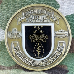 5th Special Forces Group (Airborne), CIB 2 Awd/ For Excellence, Type 9
